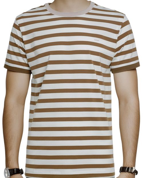 Camiseta Carven bicolor rayada para hombre