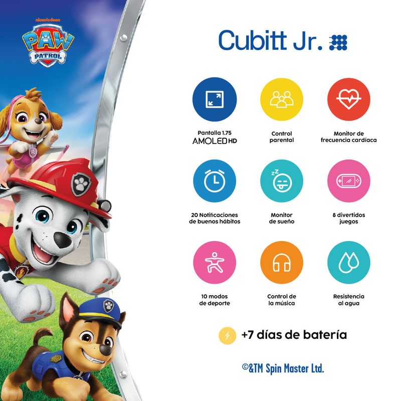 104836999-Reloj-smartwatch-Cubitt-Jr.-Paw-Patrol-Marshall-Fired-Up-unisex-para-niños