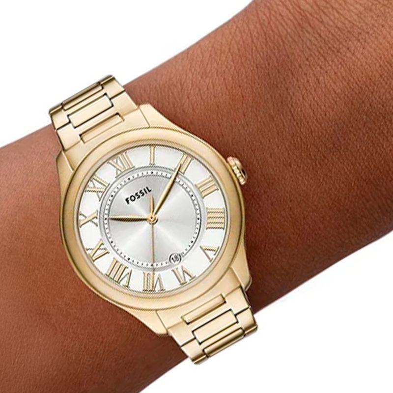 104836523-Reloj-Fossil-analogo-de-acero-inoxidable-dorado-para-mujer