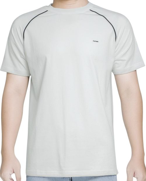 Camiseta Carven blanca sólida para hombre