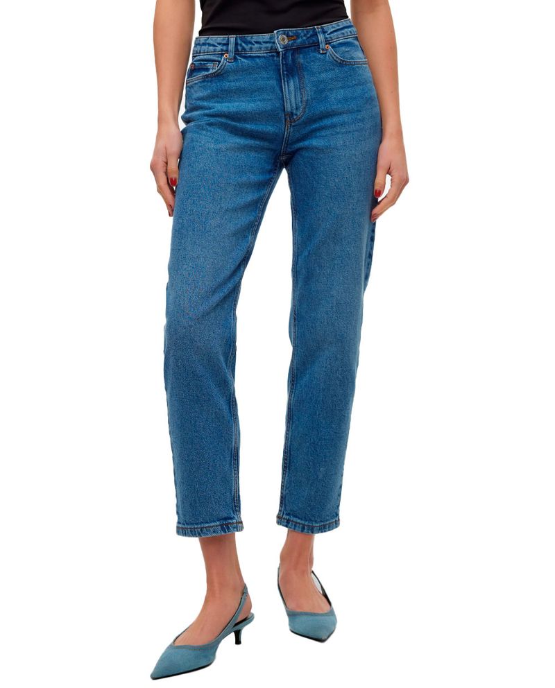 104841128-Jeans-Vero-Moda-straight-largo-30---azul-de-cintura-media-para-dama