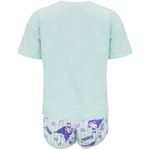 Pijama-de-2-piezas-verde-con-estampado-de-Kuroni-para-niña-104774247