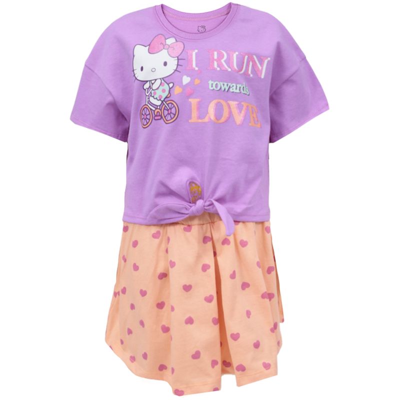 Conjunto-de-2-piezas-bicolor-con-estampado-de-Hello-Kitty-para-niña-104774266