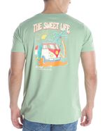 104794348-Camiseta-Orange-verde-con-estampado--The-Sweet-Life--para-hombre