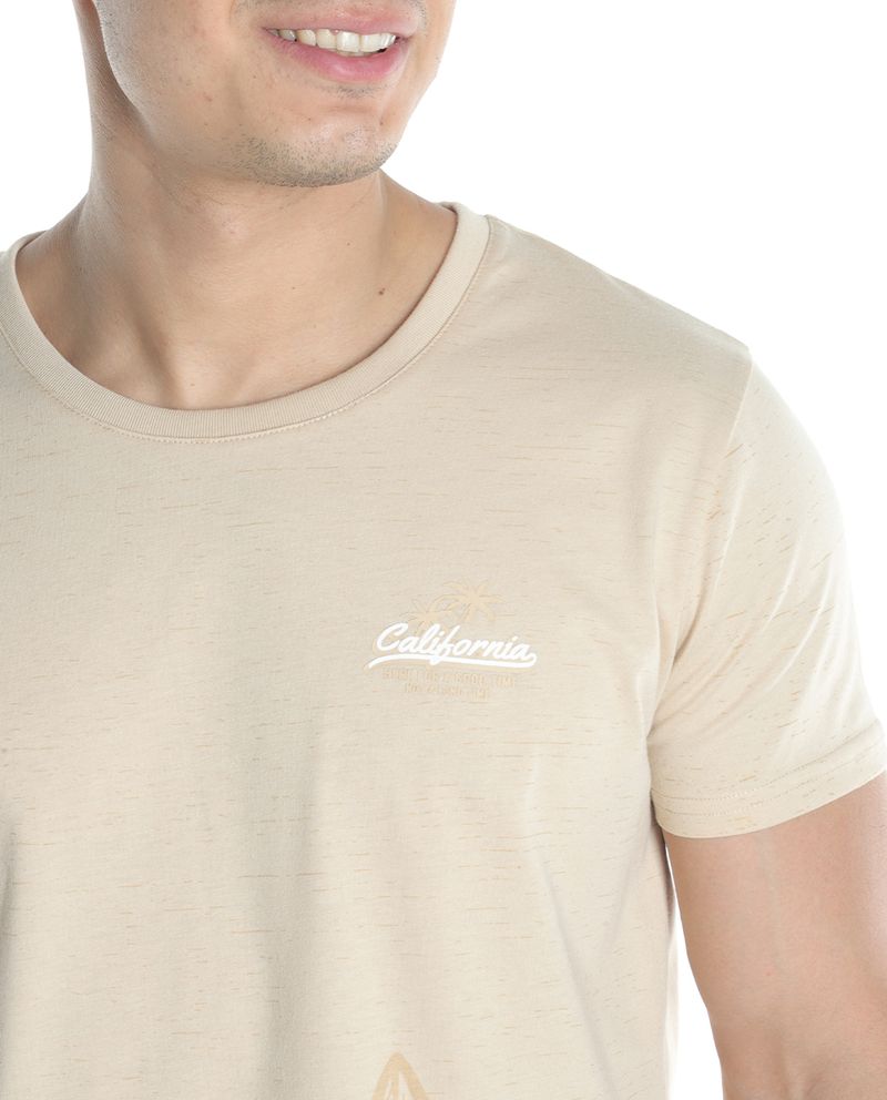 104794356-Camiseta-Orange-beige-con-estampado-de-surf-para-hombre