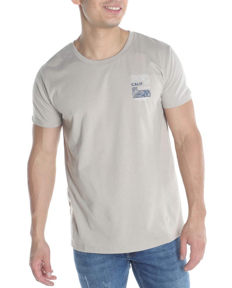 104794360-Camiseta-Orange-gris-con-estampado--California--para-hombre