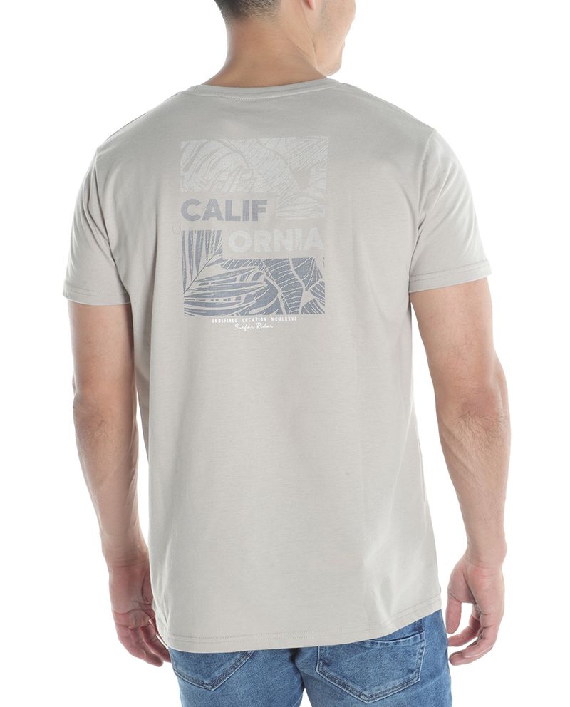 104794360-Camiseta-Orange-gris-con-estampado--California--para-hombre