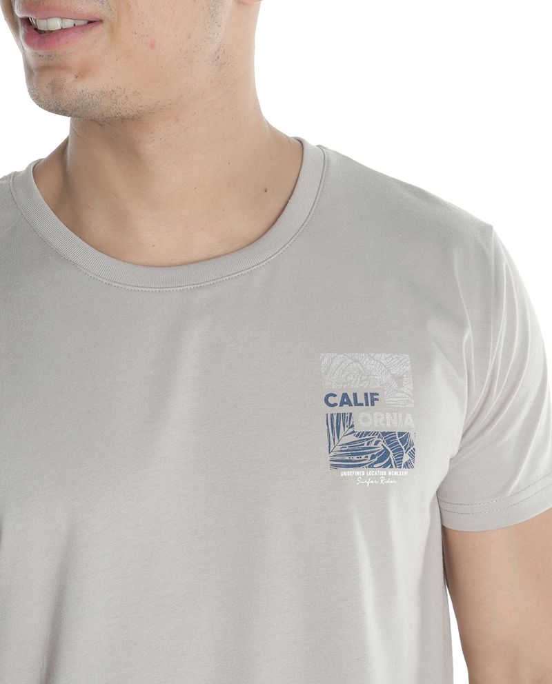 104794360-Camiseta-Orange-gris-con-estampado--California--para-hombre