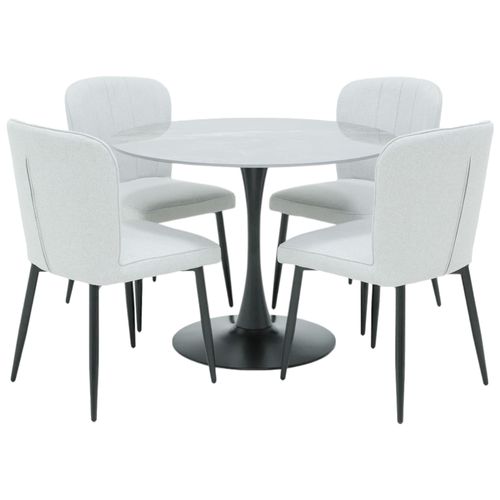 Comedor 4 personas redondo Tulip