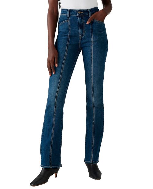 Jeans Levi's 725 bootcut lavado medio de cintura alta para mujer