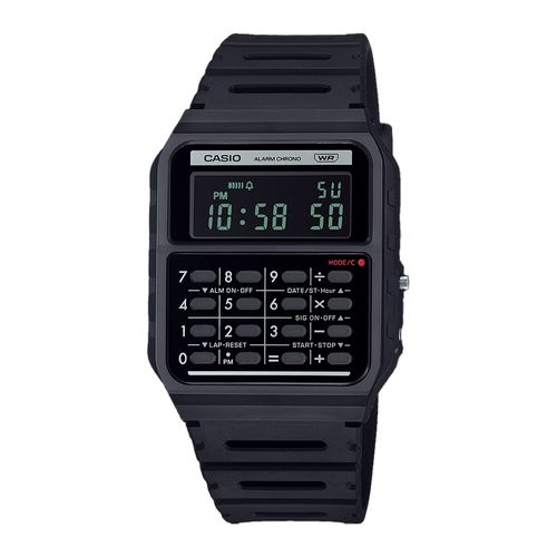 Reloj Casio digital de resina en color negro de hombre