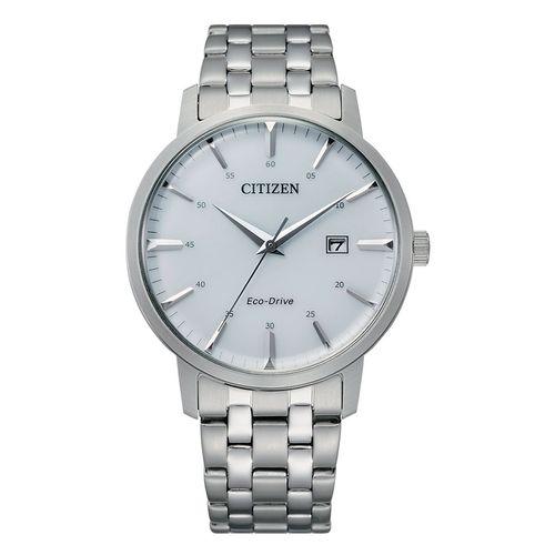 Reloj Citizen Eco-Drive análogo acero inoxidable plateado para hombre