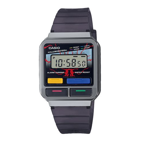 Reloj Casio digital de resina gris unisex