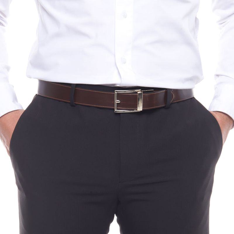 Cincho-reversible-Unexpected-cafe-negro-para-hombre-104455281