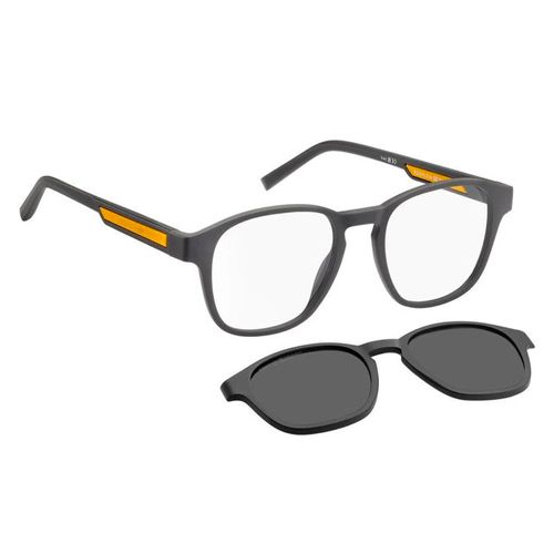 Lente completo clip on wayfarer Tommy Hilfiger de policarbonato para hombre