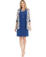 104833340-Vestido-R-M-Richards-formal-azul-sin-mangas-para-mujer
