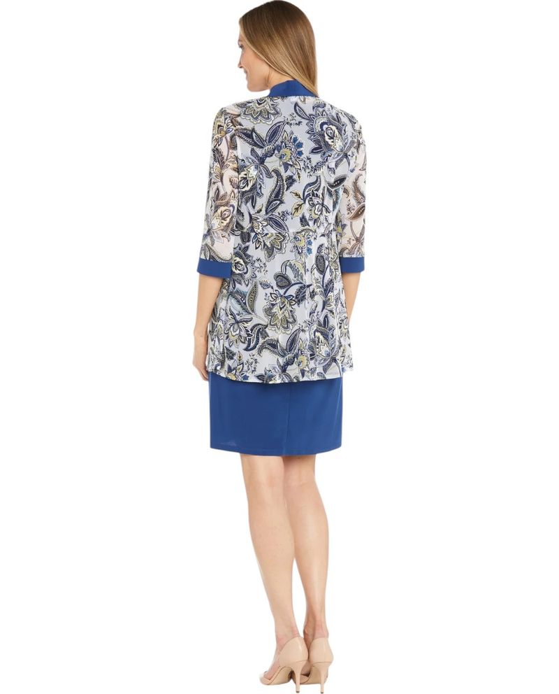 104833340-Vestido-R-M-Richards-formal-azul-sin-mangas-para-mujer