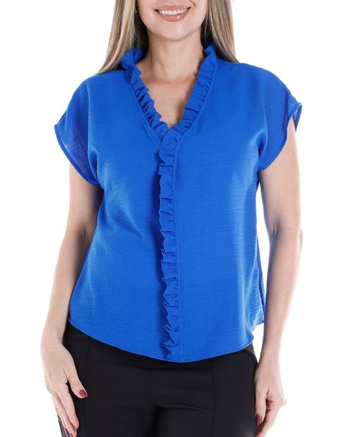 Blusa Marcella casual manga corta para mujer