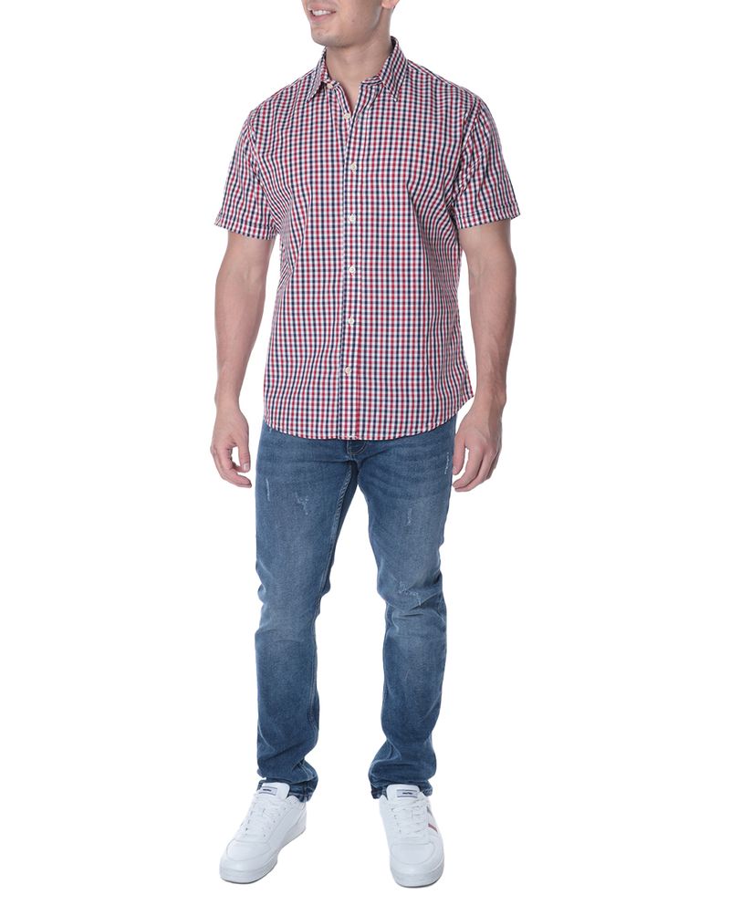104693860-Camisa-casual-regular-fit-Gents-multicolor-cuadriculado-para-hombre