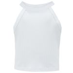 Blusa-blanca-con-acanalado-para-niña-104785759