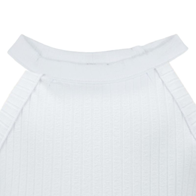 Blusa-blanca-con-acanalado-para-niña-104785759