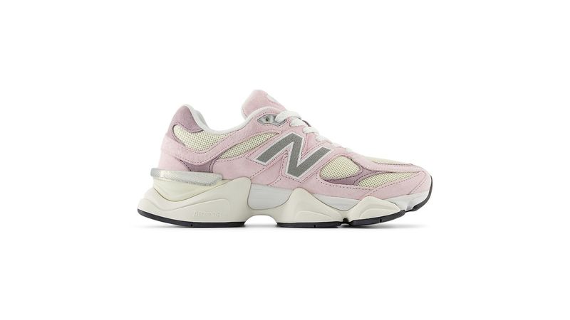 Zapato New Balance 9060 casual rosado para mujer
