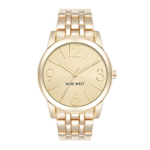 Reloj Nine West análogo metálico dorado mujer