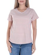 104790352-Camiseta-Nicolle-rayada-manga-corta-para-mujer