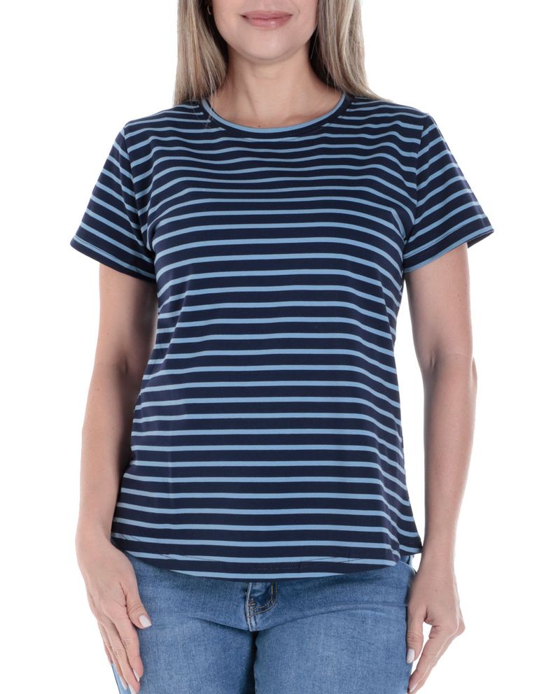 104790380-Camiseta-Nicolle-rayada-manga-corta-para-mujer