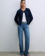 104832486-Chaqueta-Sfera-tweed-azul-para-mujer