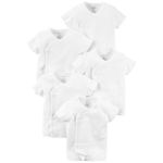 Set-de-5-camisetas-blancas-solido-para-bebe-niño-104846091