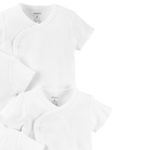 Set-de-5-camisetas-blancas-solido-para-bebe-niño-104846091