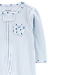 Pijama-celeste-bolsillo-estampado-para-bebe-niña-104846099