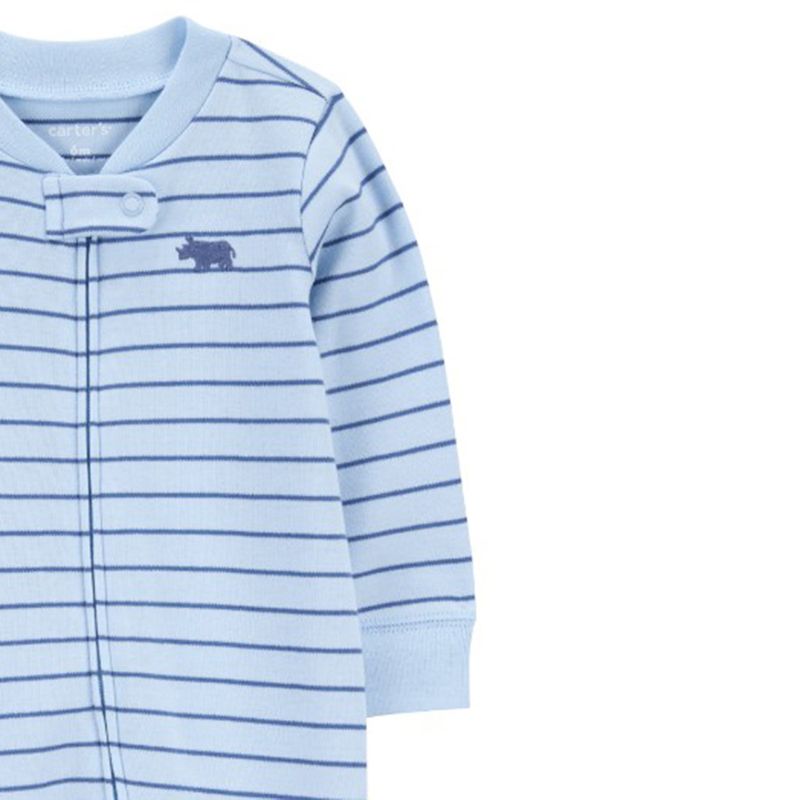 Pijama-bicolor-a-rayas-para-bebe-niño-104846170