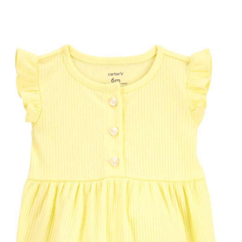 Jumpsuit-amarillo-acanalado-para-bebe-niña-104846249