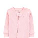 Pijama-rosada-solido-para-bebe-niña-104846293