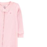 Pijama-rosada-solido-para-bebe-niña-104846293
