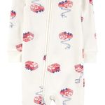 Pijama-blanca-con-estampado-para-bebe-niño-104846302
