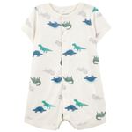 Romper-blanco-con-estampado-de-dinosaurios-para-bebe-niño-104846418