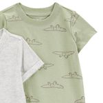 Set-de-2-rompers-bicolor-con-estampado-para-bebe-niño-104846423