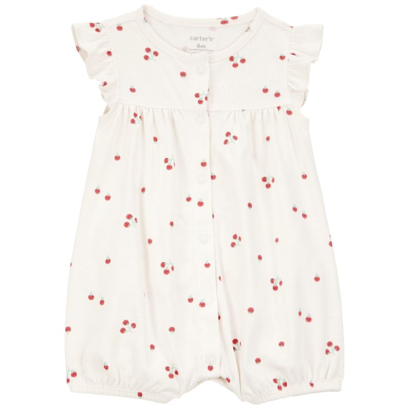 Romper-blanco-con-estampado-para-bebe-niña-104846475