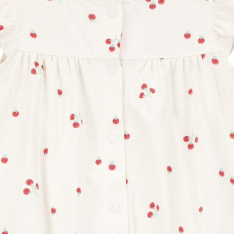 Romper-blanco-con-estampado-para-bebe-niña-104846475