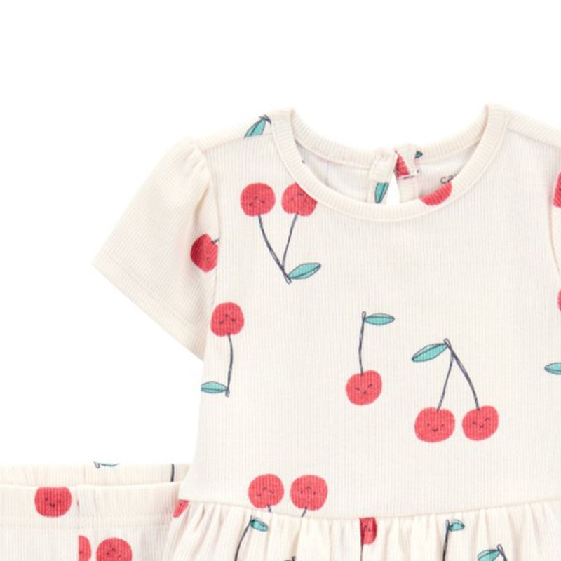 Conjunto-de-2-piezas-blancos-con-estampado-de-cerezas-para-bebe-niña-104846530