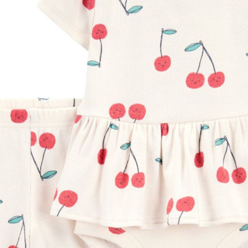 Conjunto-de-2-piezas-blancos-con-estampado-de-cerezas-para-bebe-niña-104846530
