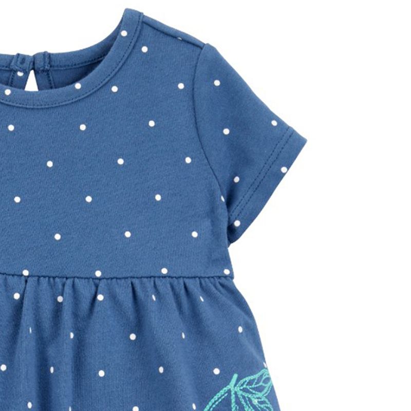 Vestido-azul-con-puntos-para-bebe-niña-104846564