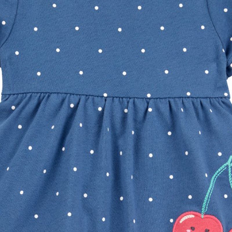 Vestido-azul-con-puntos-para-bebe-niña-104846564