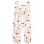 Jumpsuit-blanco-con-estampado-de-cerezas-para-bebe-niña-104846571