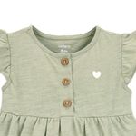 Vestido-verde-solido-para-bebe-niña-104846600