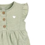 Vestido-verde-solido-para-bebe-niña-104846600