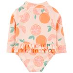 Traje-de-baño-1-pieza-anaranjado-con-estampado-para-bebe-niña-104846615